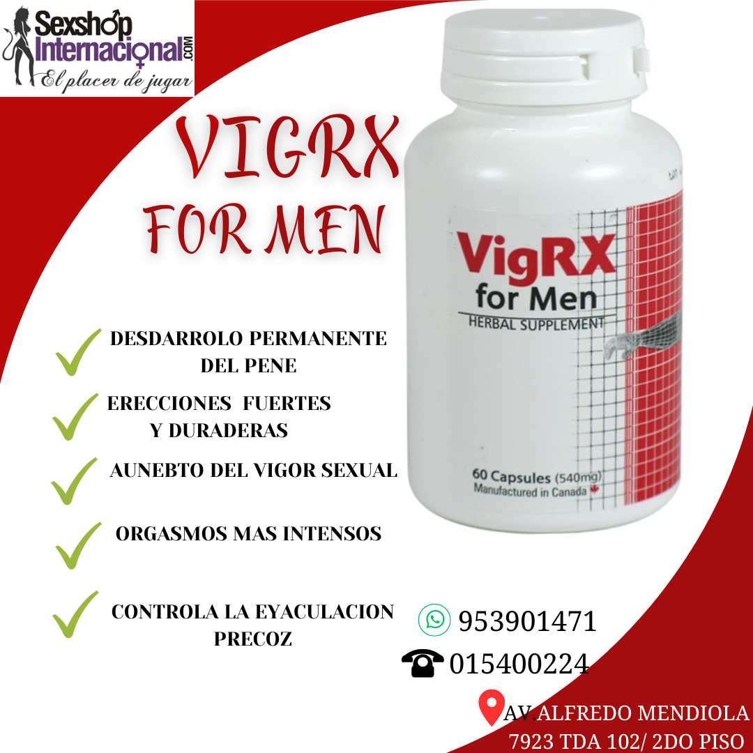 VIGRX PLUS MEJOR MEDICINA LLEVA YA 